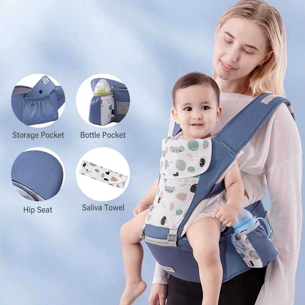 Porte-bébé 2 en 1/Tabouret