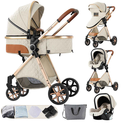 Poussette Multifonctionnelle Elegant | Parentalité Simplifiée