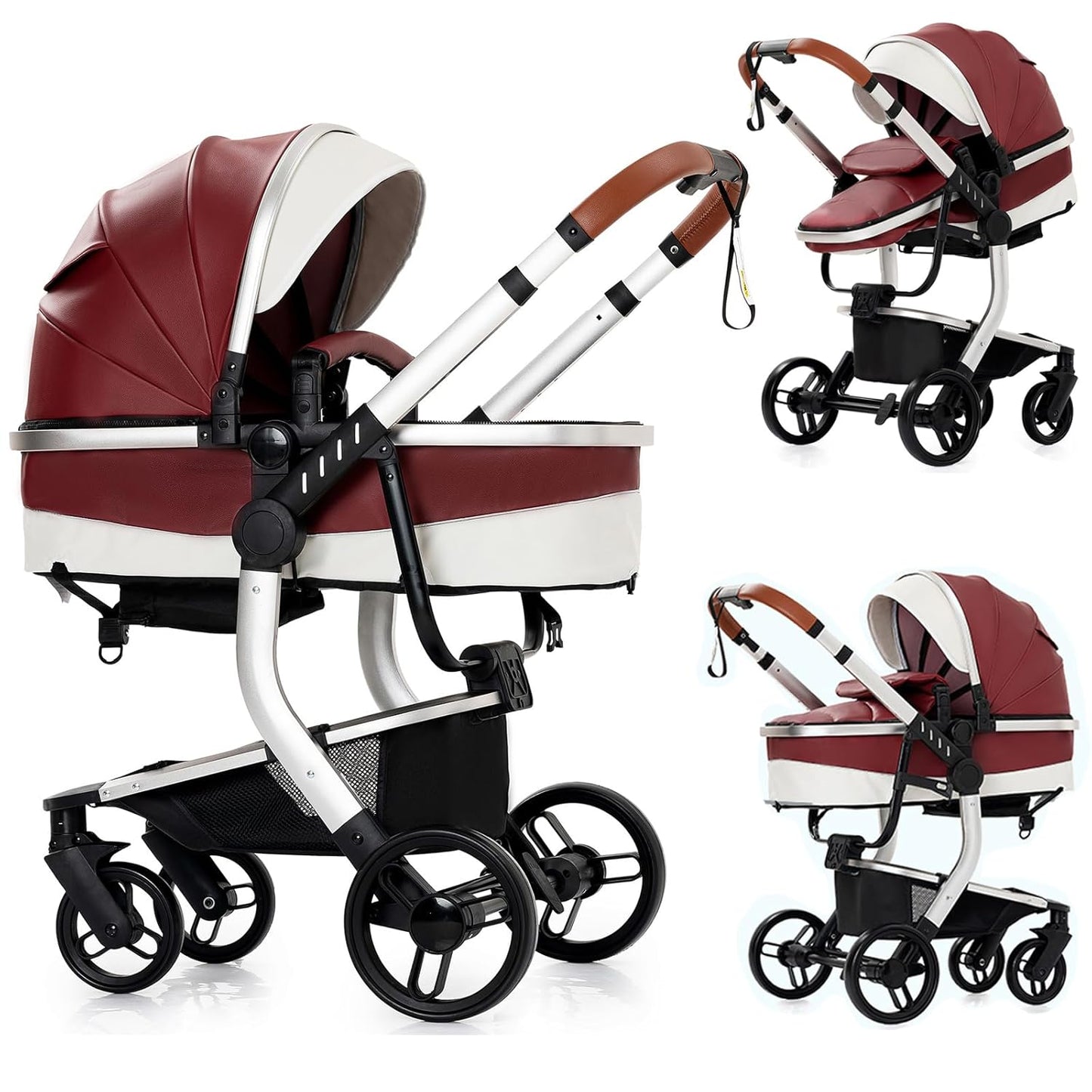 Poussette bebe| Modulable 0-3 ans
