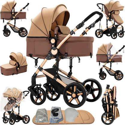 Poussette bebe| Modulable 0-3 ans