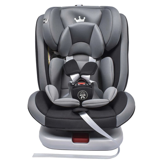 AP01 KL005 Siège enfant 360 ° Siège auto bébé rotatif ISOFIX, ECE R44/04,9-36 kg/0-12 ans, ceinture de sécurité 5 points, siège auto enfant