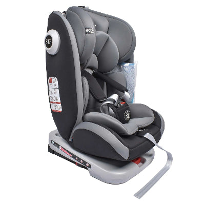 AP01 KL005 Siège enfant 360 ° Siège auto bébé rotatif ISOFIX, ECE R44/04,9-36 kg/0-12 ans, ceinture de sécurité 5 points, siège auto enfant