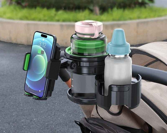 Porte gobelet universel pour poussette | HandsFree