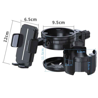 Porte gobelet universel pour poussette | HandsFree