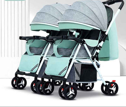 Poussette bébé double | Confort Jumeaux