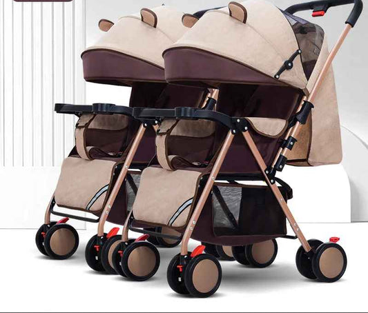 Poussette bébé double | Confort Jumeaux