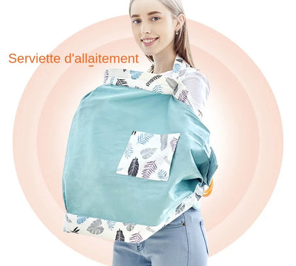 Porte-bébé en coton, écharpe de sécurité pour nouveau-né, sac kangourou confortable