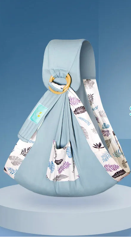 Porte-bébé en coton, écharpe de sécurité pour nouveau-né, sac kangourou confortable