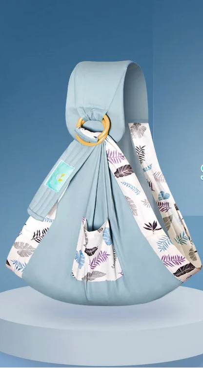 Porte-bébé en coton, écharpe de sécurité pour nouveau-né, sac kangourou confortable