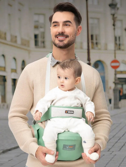 Porte-bébé coton porte-bébé taille tabouret transporteur bébé fronde Bebe hanche transporteur enfants hanche siège bébé marcheurs sac avant support Wra