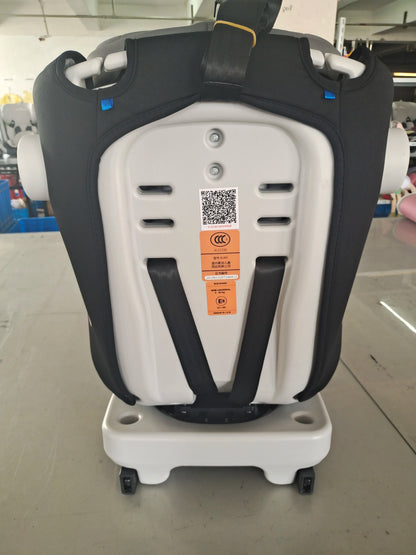 AP02 KL005 Siège auto bébé siège enfant rotatif à 360° avec ISOFIX et position de repos, groupe 0+1/2/3 (9-36 kg/0-12 ans), ceinture de sécurité 5 points, siège auto enfant